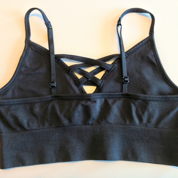 Lace up Look Sports Bra - Picture 2 of 3